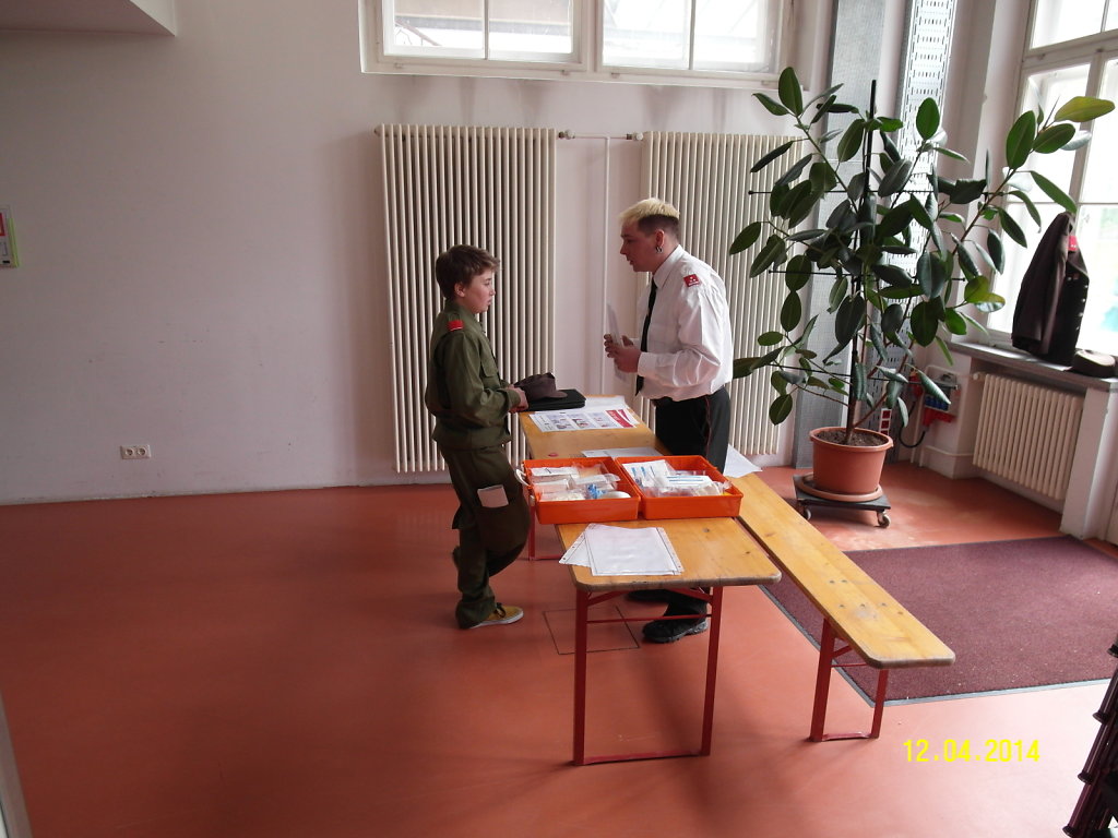 Wissenstest Feuerwehrjugend 12.4.2014