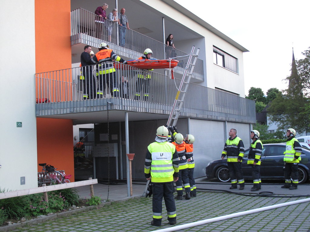Probe Rettungsgeräte am 8.5.2014