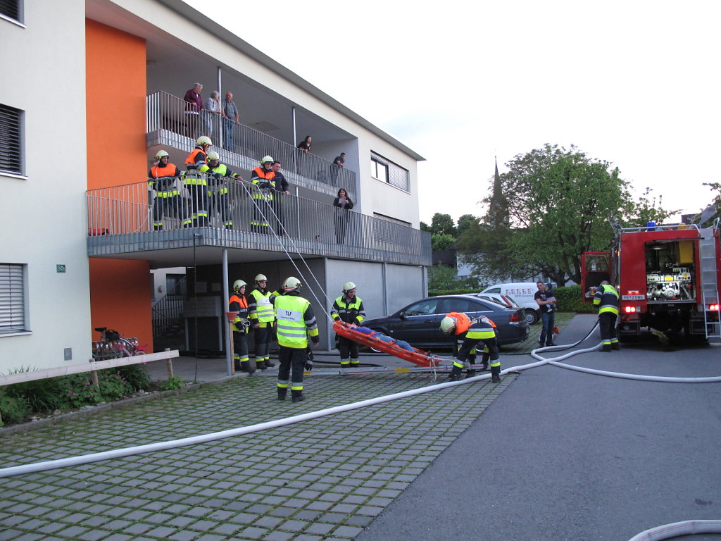 Probe Rettungsgeräte am 8.5.2014
